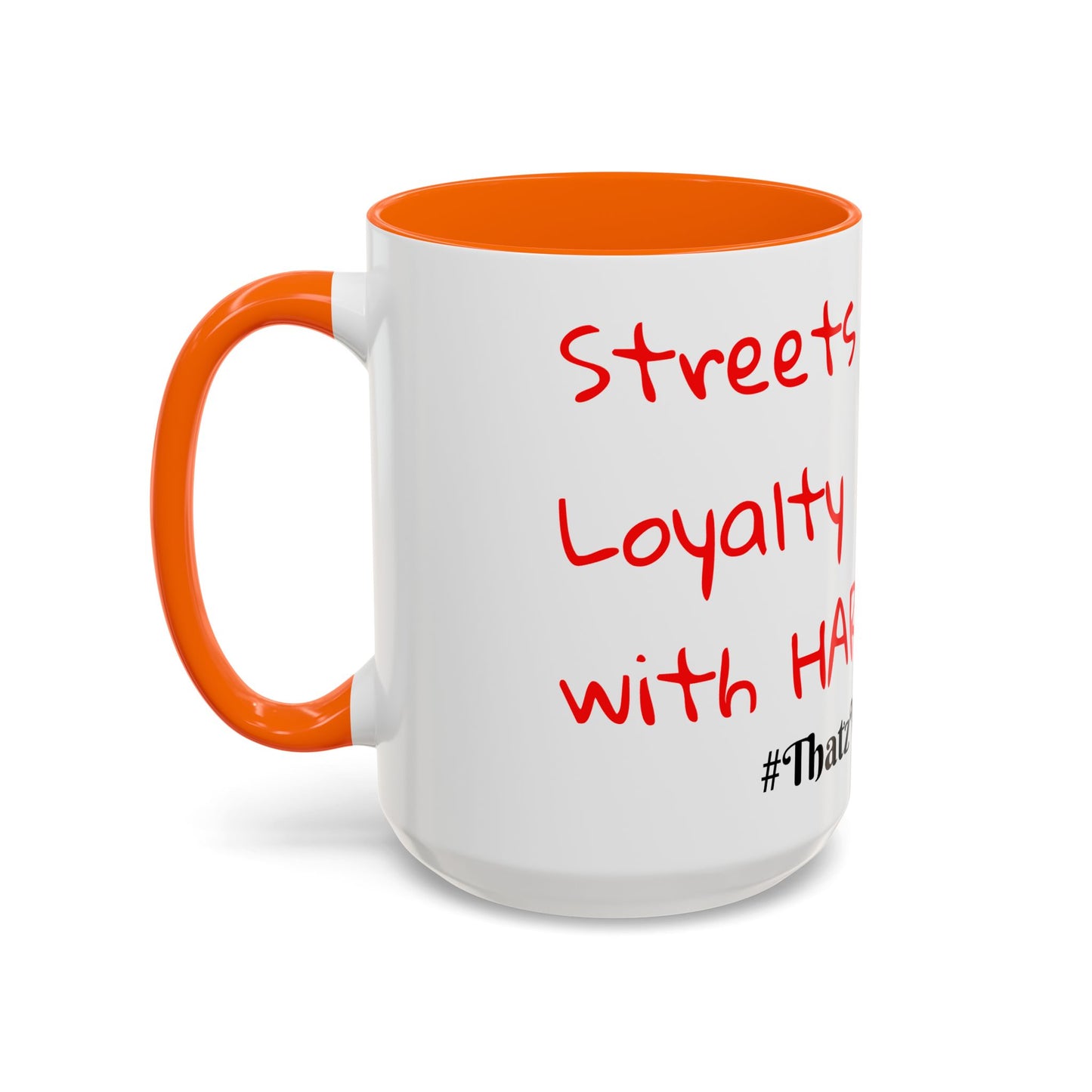 Accent Coffee Mug - ThatzVenomizm 'Harsh Words' Funny Sarcastic Script Mug (11/15oz)