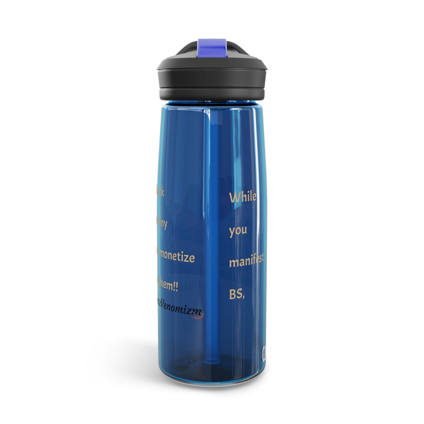 Queen Crown Water Bottle — CamelBak Eddy® 20/25oz, Sparkling Royal Design