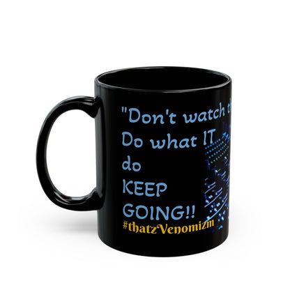 DJ-Inspired Black Coffee Mug - Perfect Gift for Music Lovers, Unique Tea Cup, Party Favor, Cool Home Decor, Funny Quote Mug