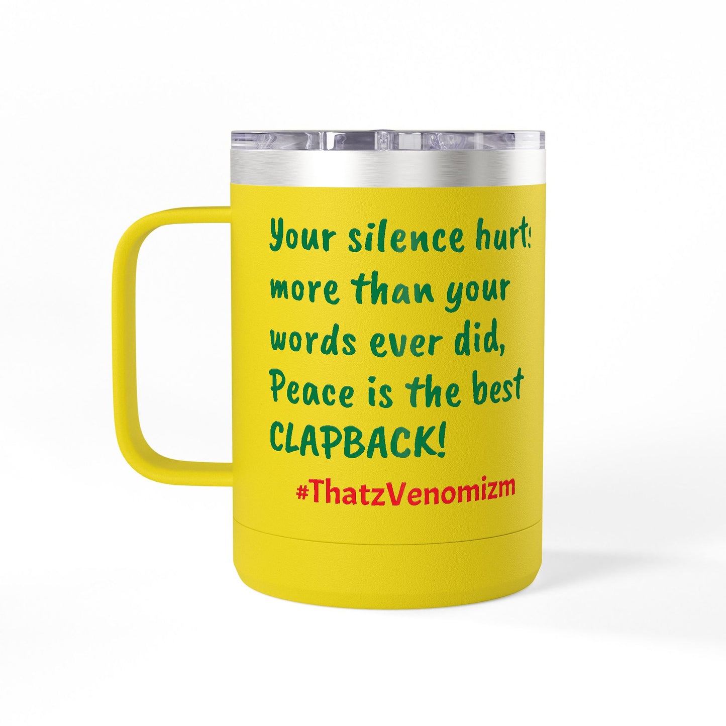 Empowering Coffee Tumbler | Inspirational Quotes, Black-Owned Gift, Unique Mug, Motivational Drinkware, Perfect for Self-Care