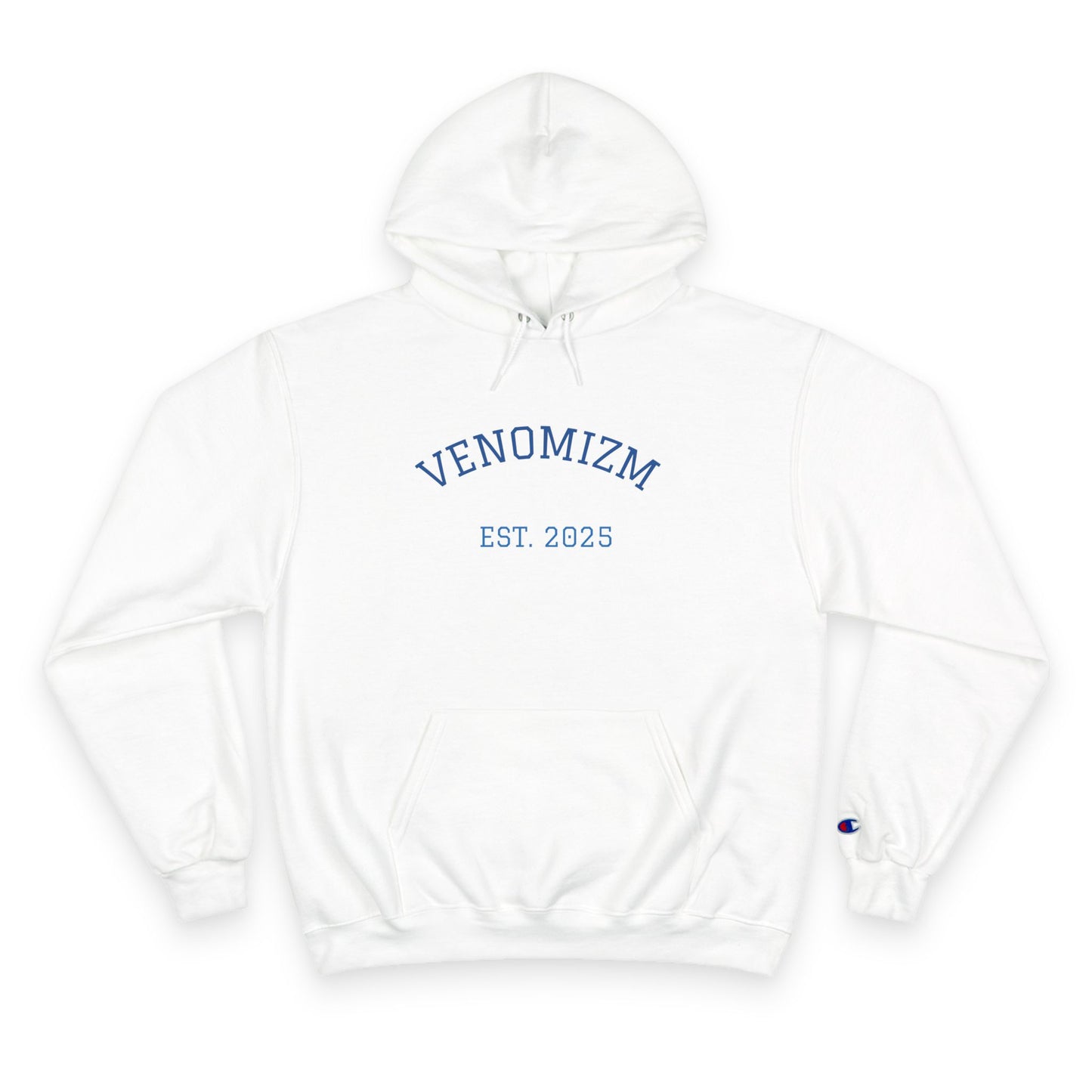 Venomizm Graphic Hoodie —  Champion Hoodie with Venom Skull Back Print