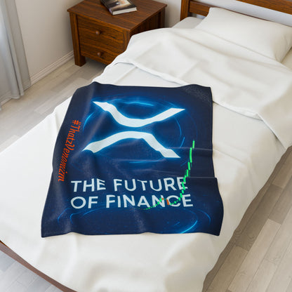 XRP Venomizm Plush Blanket — Cryptocurrency Crypto Cozy Throw