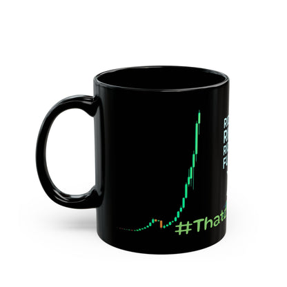 Ride the Ripple Future Mug — XRP Crypto Price Chart Coffee Cup