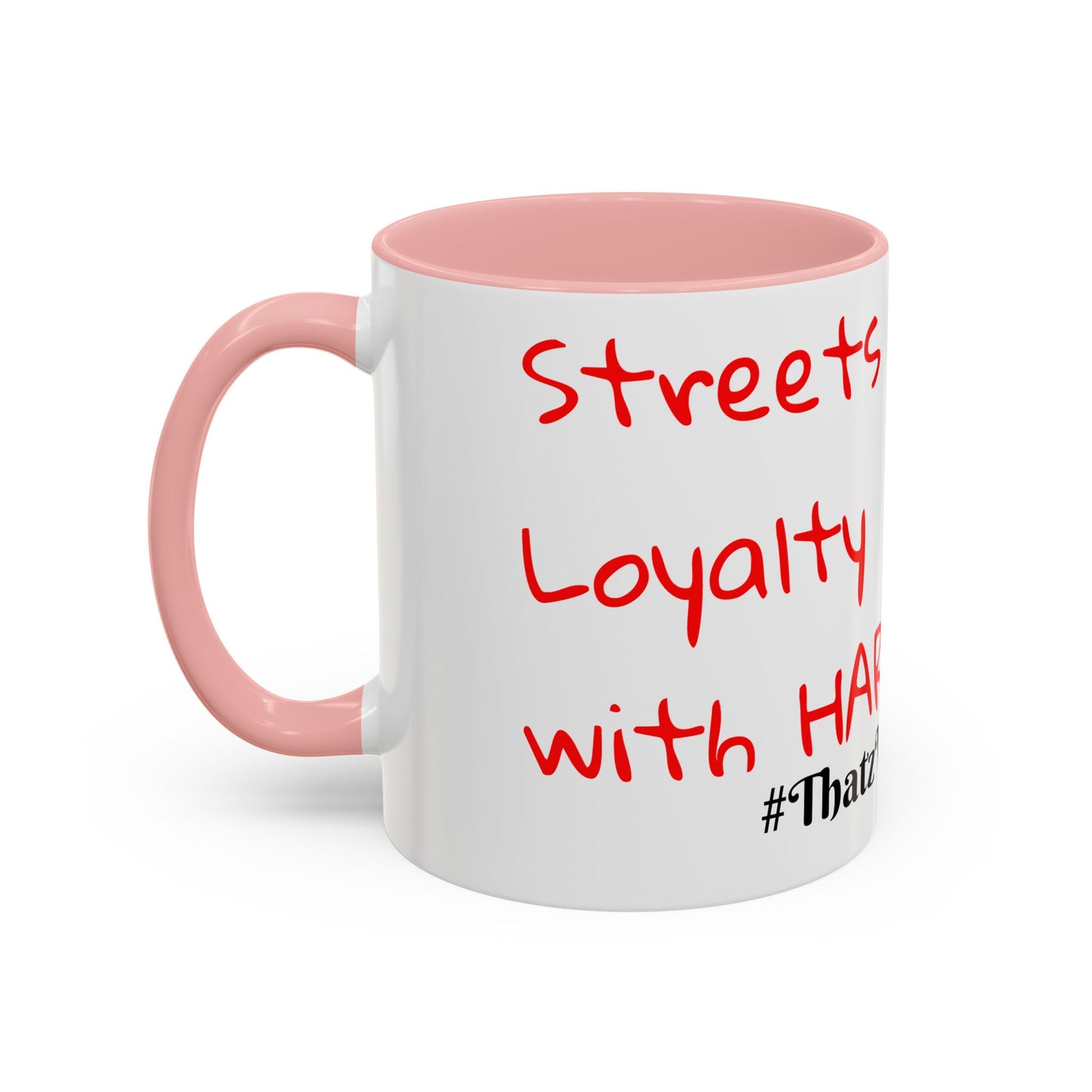 Accent Coffee Mug - ThatzVenomizm 'Harsh Words' Funny Sarcastic Script Mug (11/15oz)