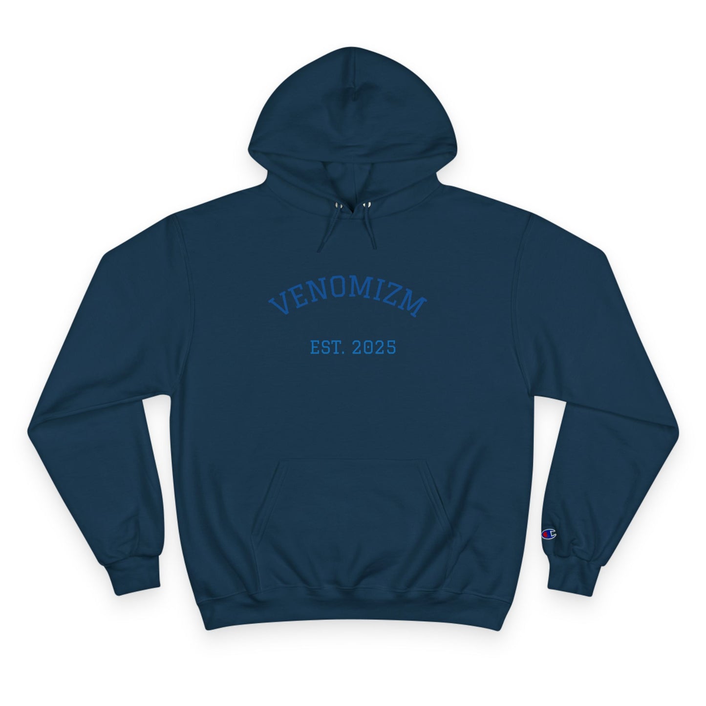 Venomizm Graphic Hoodie —  Champion Hoodie with Venom Skull Back Print