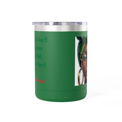 Empowering Coffee Tumbler | Inspirational Quotes, Black-Owned Gift, Unique Mug, Motivational Drinkware, Perfect for Self-Care