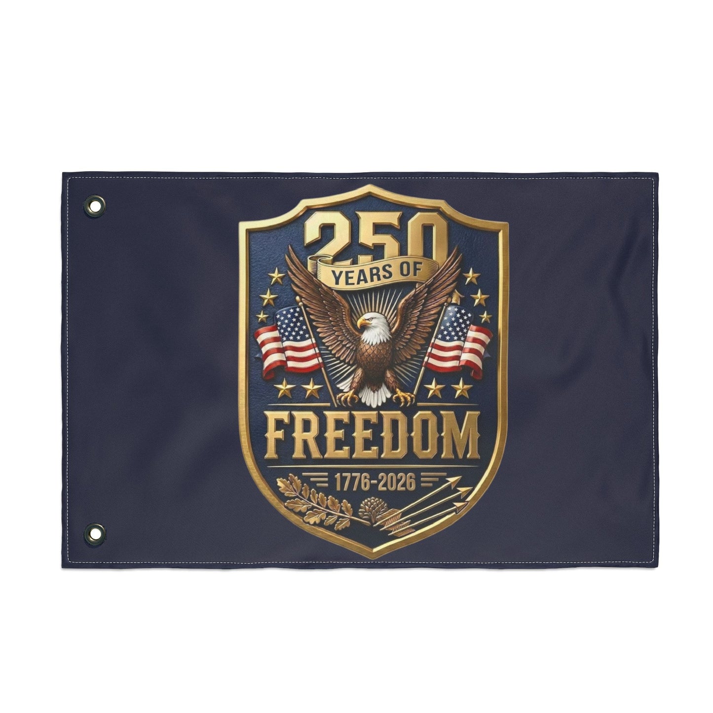 250 Years of Freedom Flag — Double-Sided Patriotic Garden Flag (1776–2026)